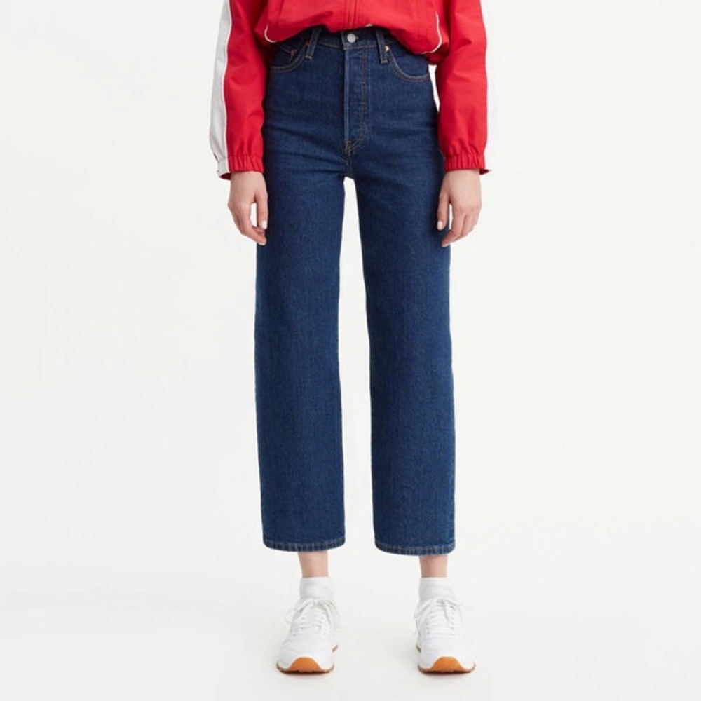 Levi’s Ribcage Ankle Jeans in Life’s Work